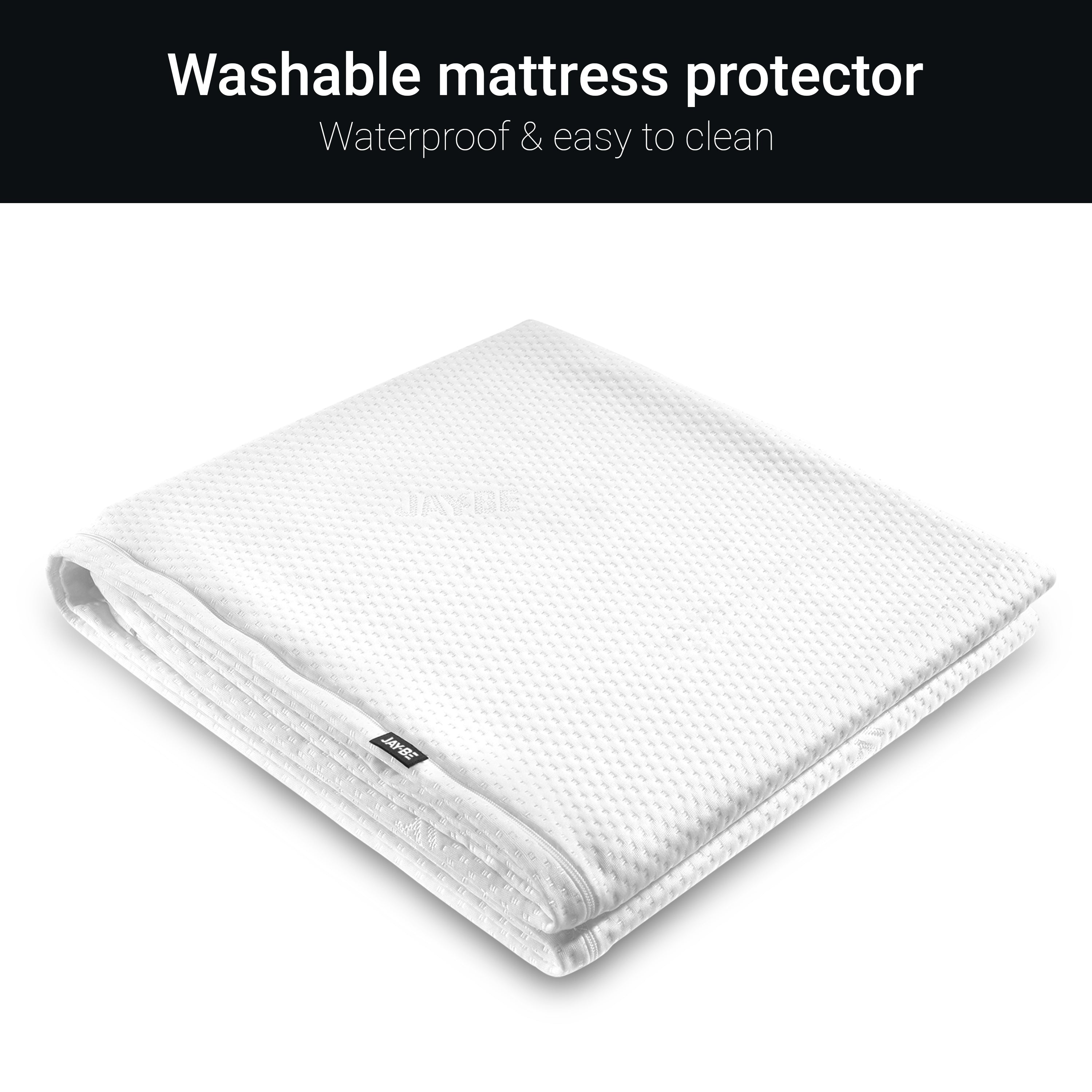 Washable Mattress Protector for Visitor Folding Beds - Single