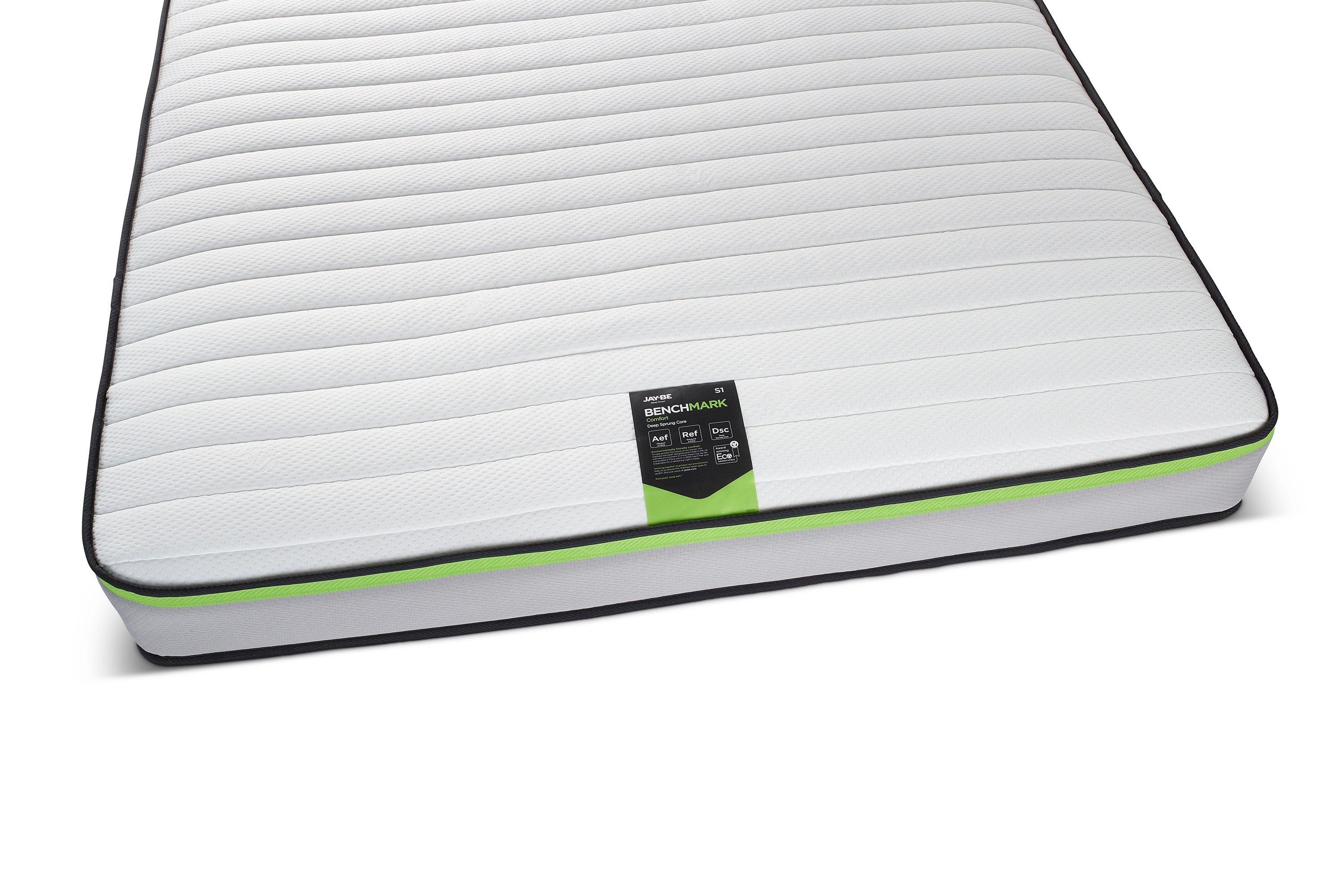 Jay-Be Benchmark S1 Comfort Eco Friendly Mattress - King