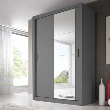 Denmark Large Sliderobe 1.5m - Grey