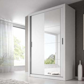 Denmark Large Sliderobe 1.5m - White