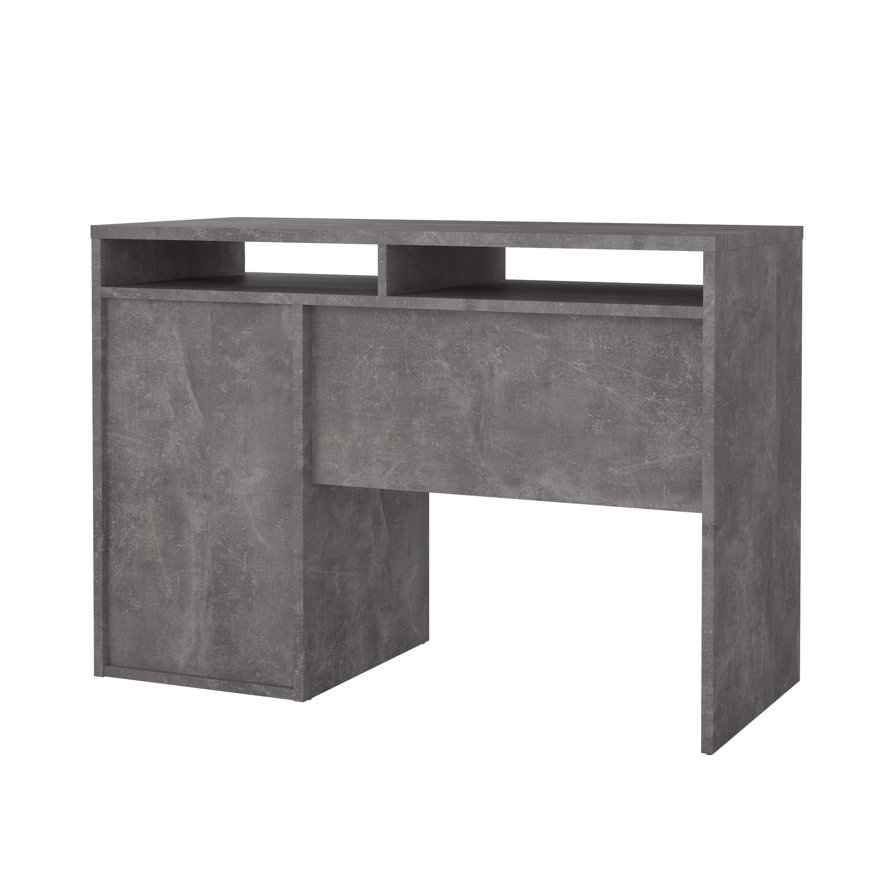 Function Plus Desk 70488 - Oxid Beton White - 70488gxuu