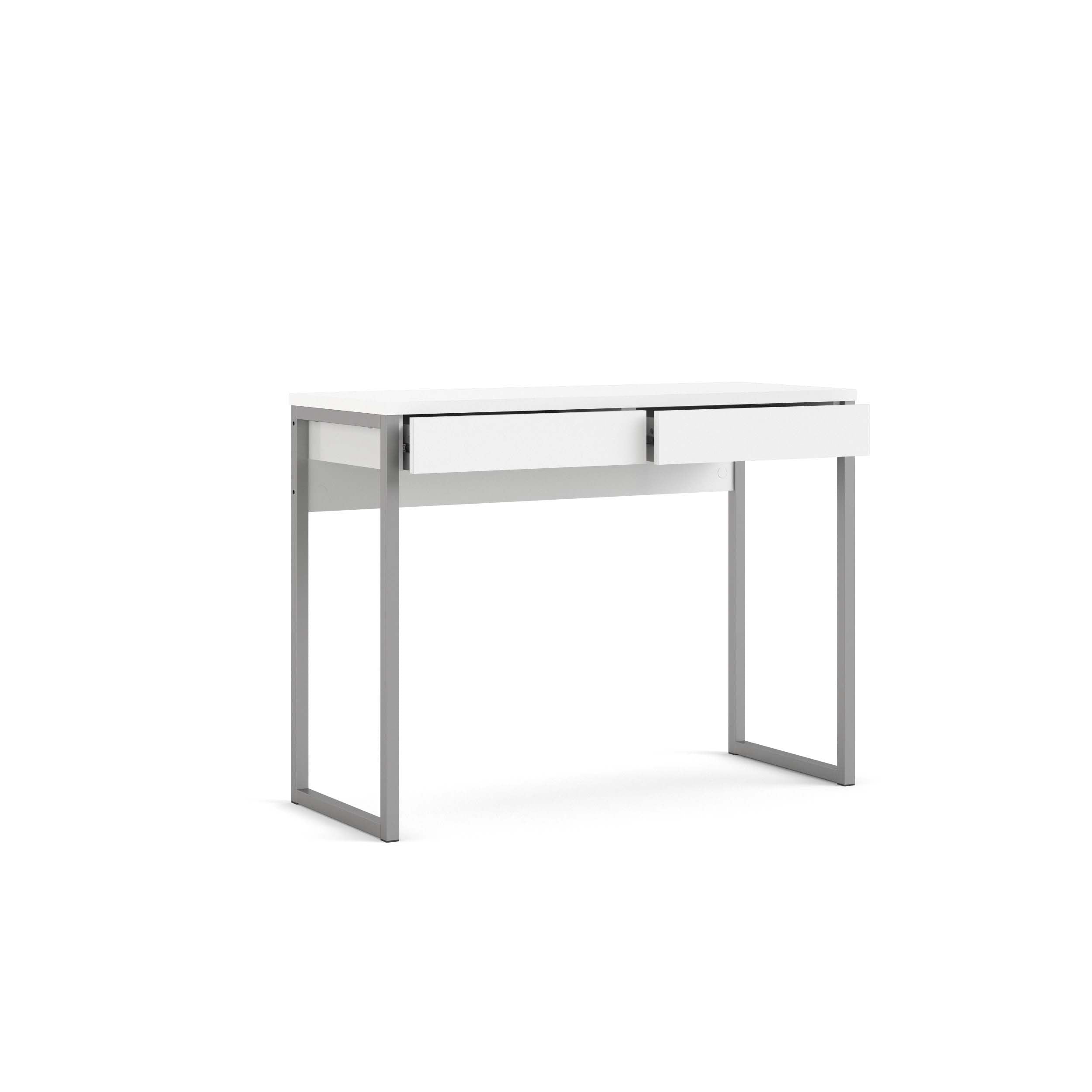 Function Plus Laptop Desk - White High Gloss - 80122uu