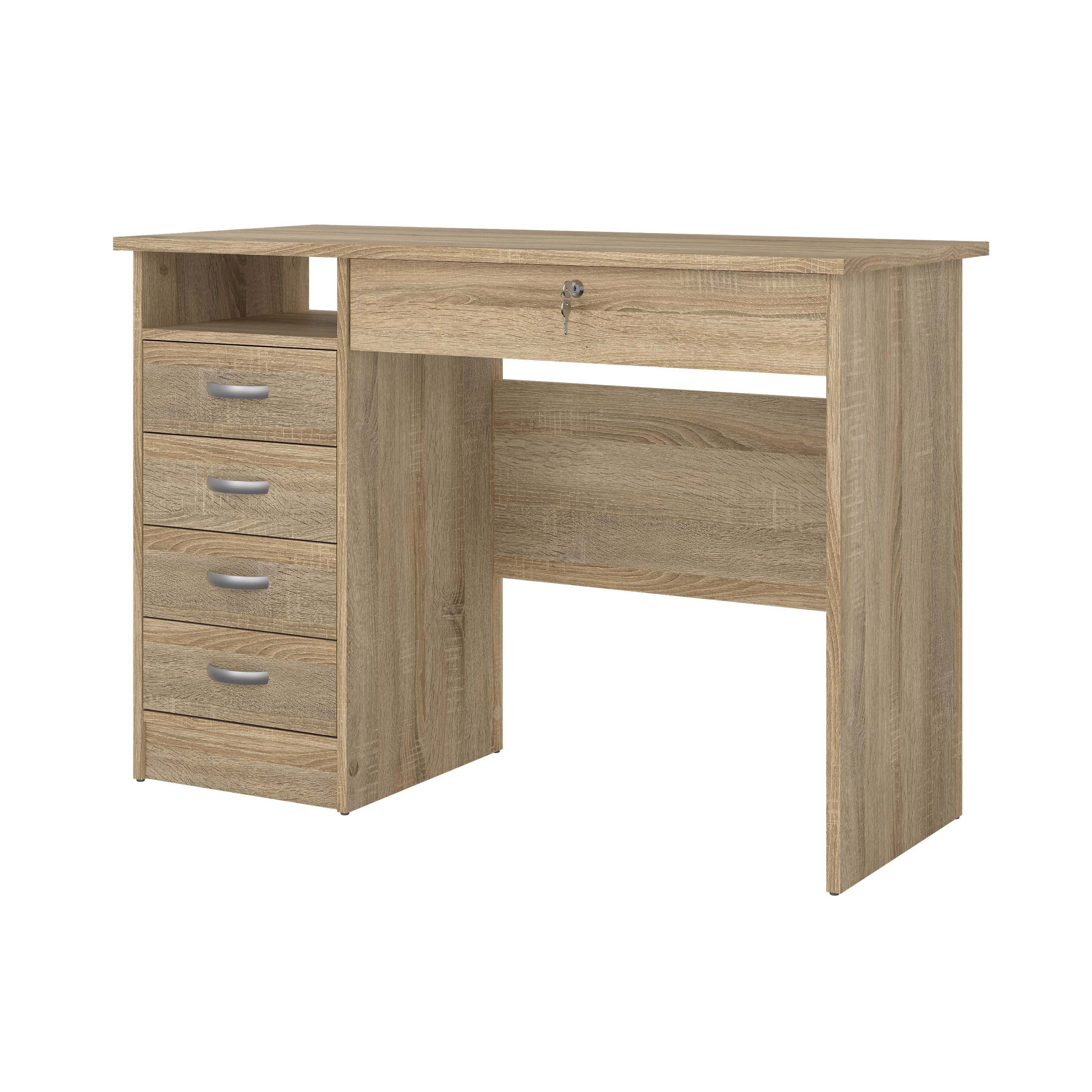 Function Plus Desk 80163 - Oak - 80163akak