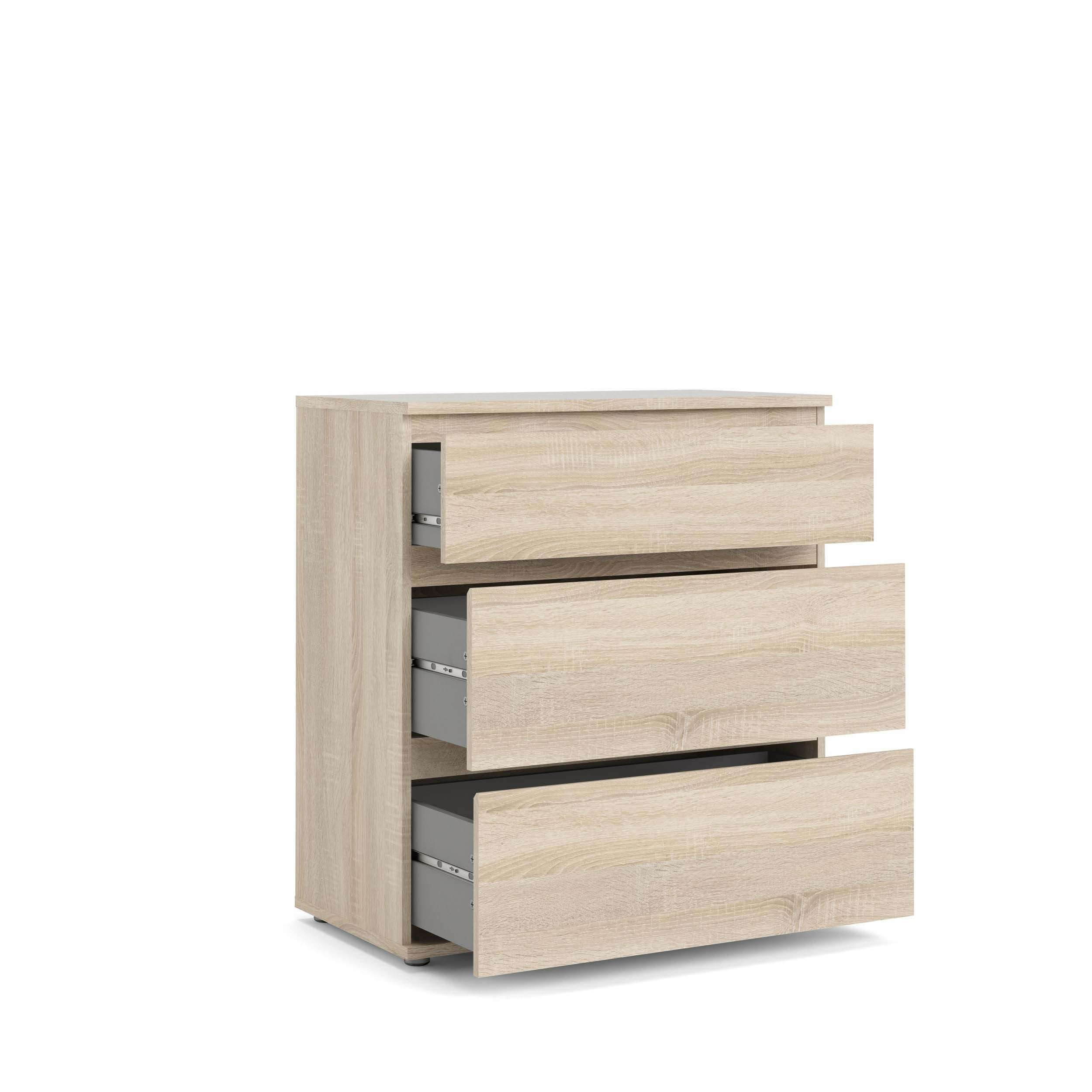 Nova 3 Drawer Chest - Oak - 71094ak