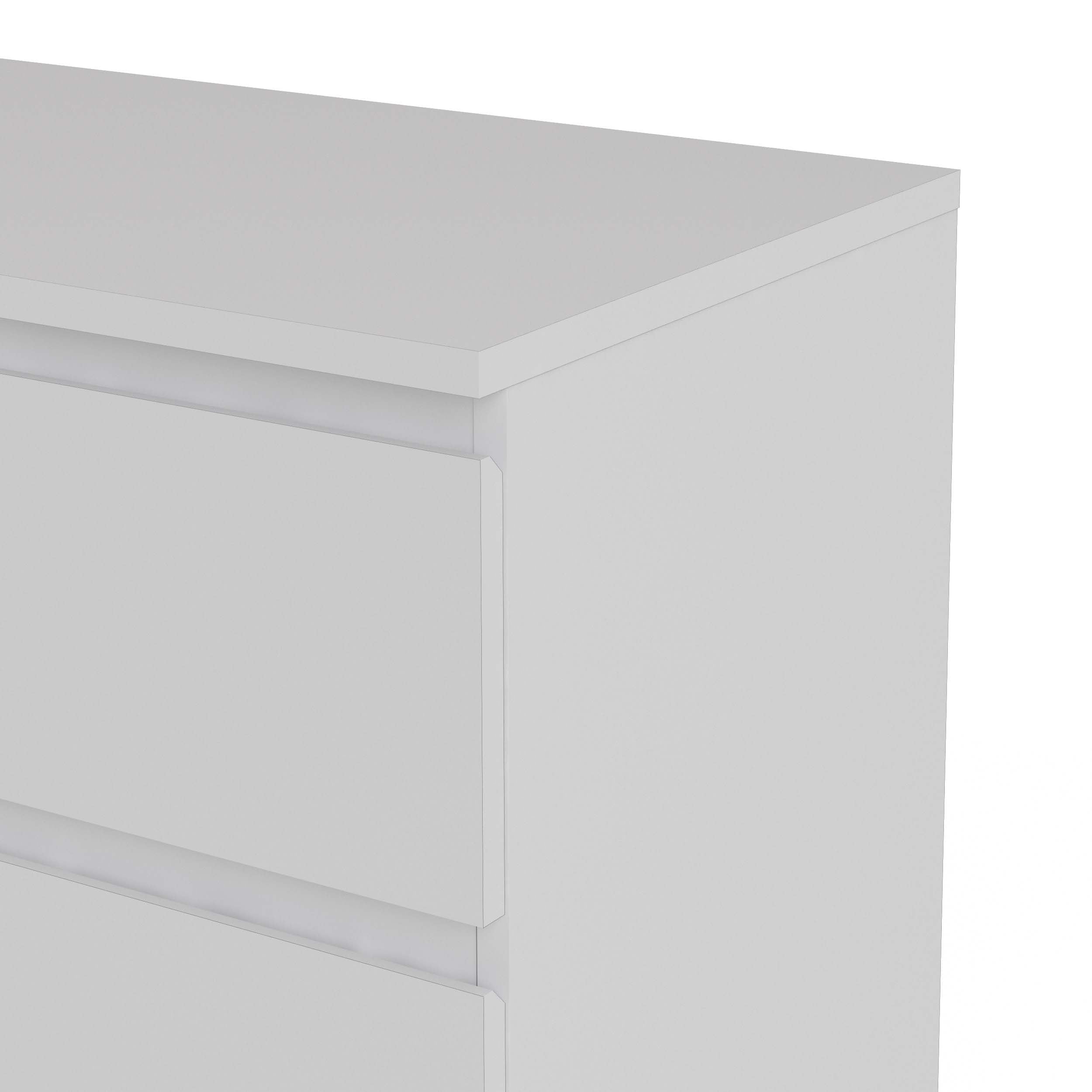 Nova 3 Drawer Chest - White - 7109449