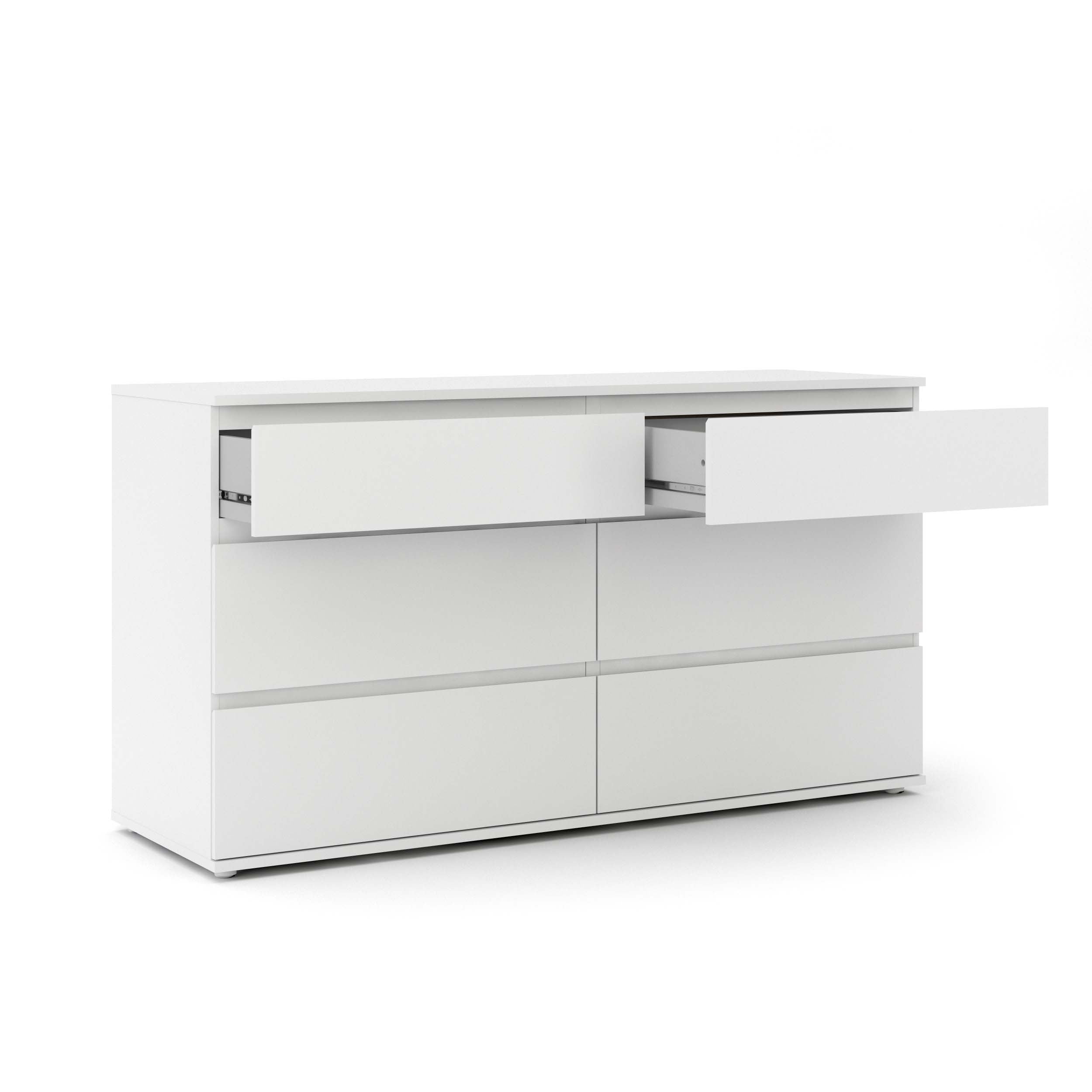 Nova 6 Drawer Chest - White - 712524949