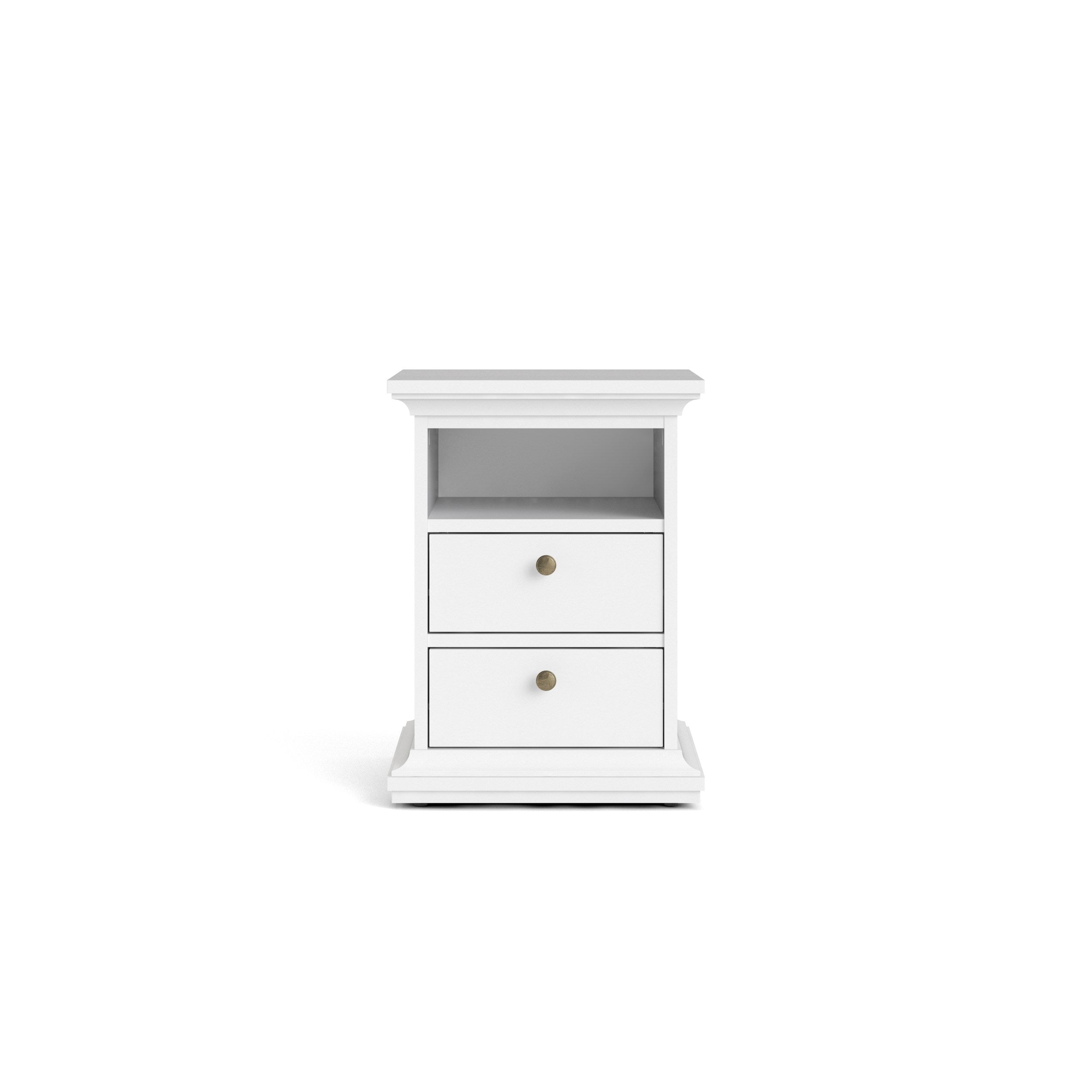 Paris Small Bedside - White - 703024949