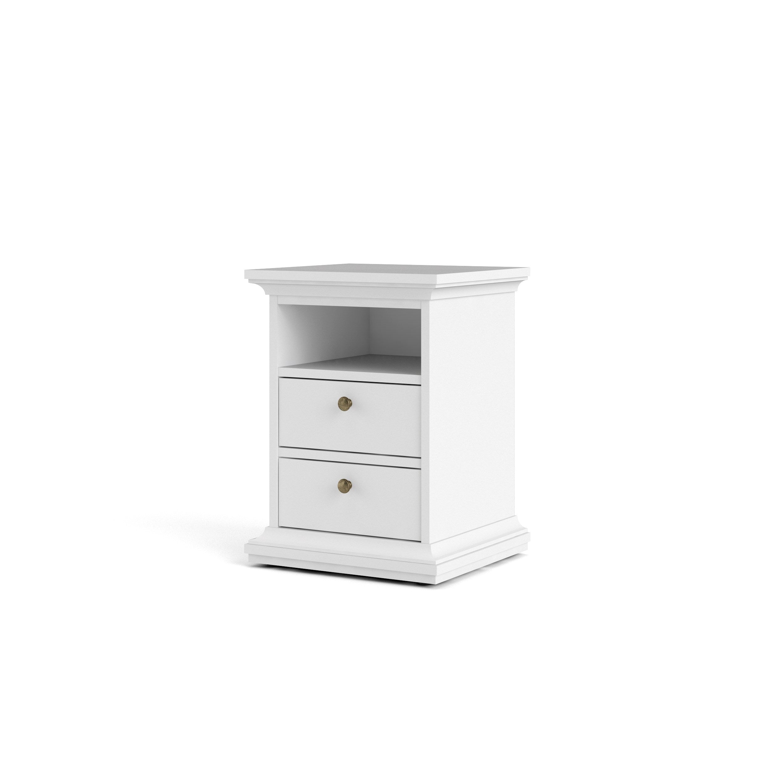 Paris Small Bedside - White - 703024949