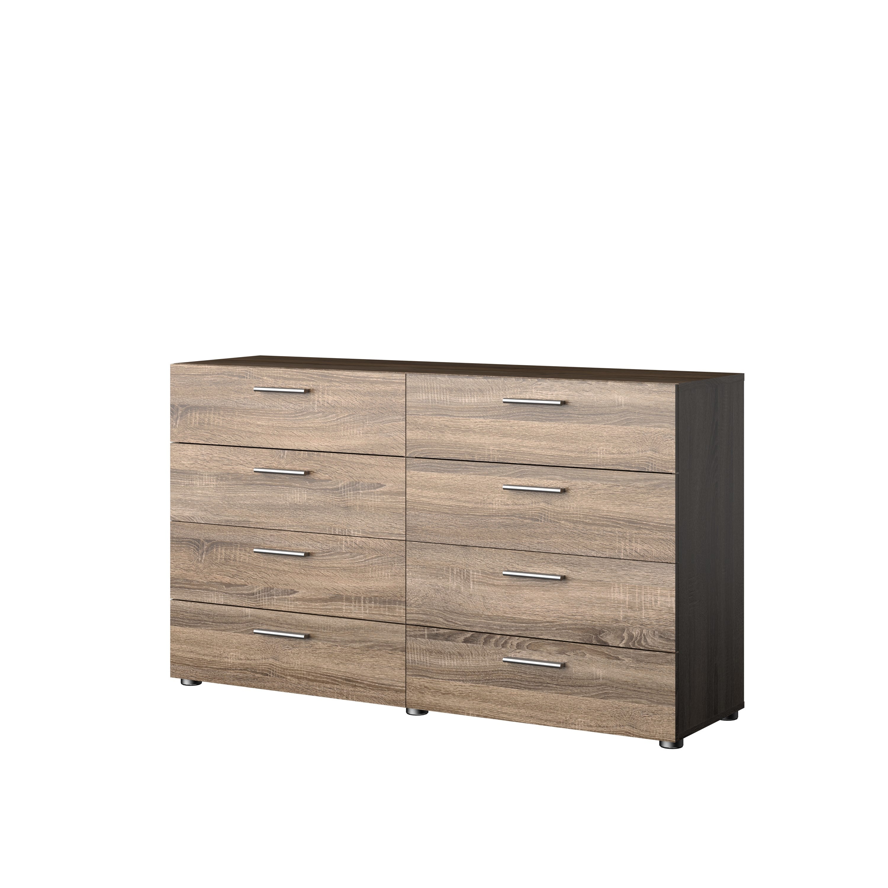 Pepe 8 Drawer Chest - Truffle - 70073cj