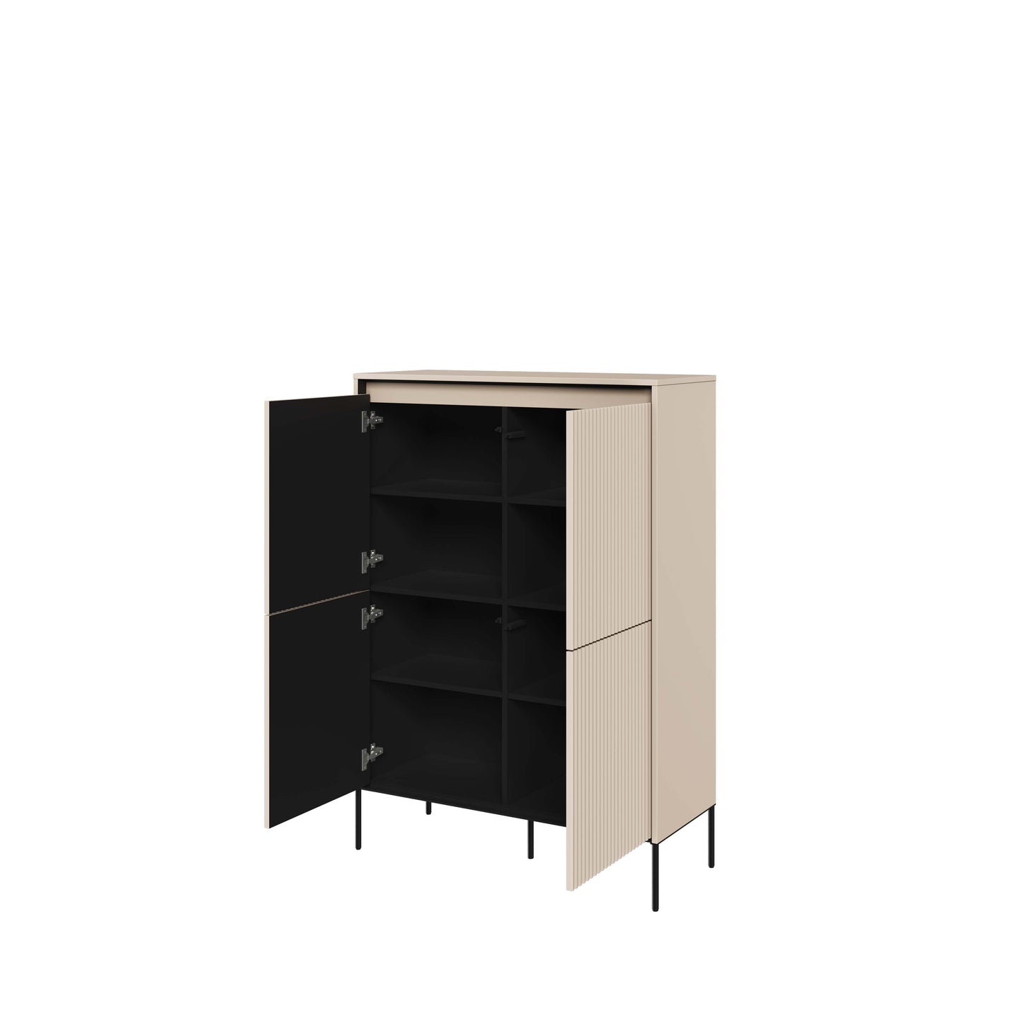 Trend Highboard Cabinet - Beige